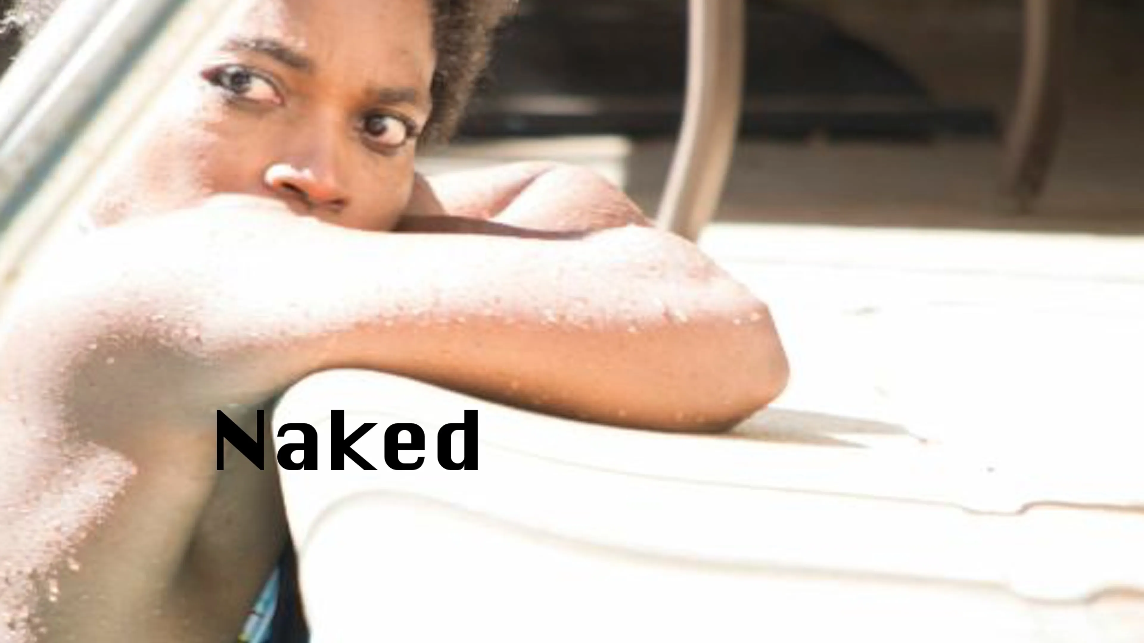 Naked poster